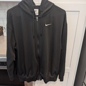 Nike Black Zip-Up Hoodie